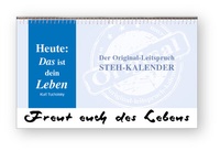 Abbildung von: Original-Leitspruch-Steh-Kalender 2026 - Bellaprint Verlag GmbH