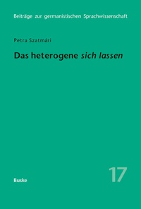 Abbildung von: Das heterogene »sich lassen« - Buske, H
