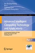 Cover: Advanced Intelligent Computing Technology and Applications - Springer