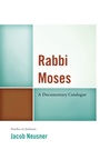 Cover: Rabbi Moses - University Press of America