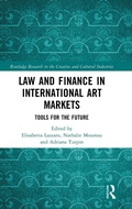 Cover: Law and Finance in International Art Markets - Routledge