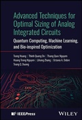 Cover: Advanced Techniques for Optimal Sizing of Analog Integrated Circuits - Wiley