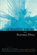 Cover: Normative Theory and Business Ethics - Rowman & Littlefield Publishers
