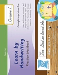 Cover: Handwriting Practice Workbook - Bible Verses 1 - NIV - Cursive, Level 1 - Memorescribe