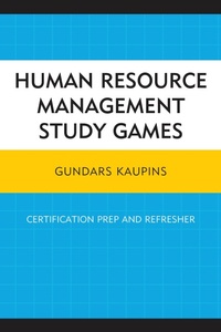 Enlarge image Cover: Human Resource Management Study Games - University Press of America