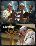 Cover: Shocking!  Ties of Pope Leo XIV to Obama, Luciferian Saul Alinsky and Occult Masonry - Lulu.com