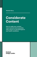 Cover: Considerate Content - Lulu.com