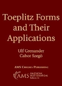 Enlarge image Cover: Toeplitz Forms and Their Applications - American Mathematical Society
