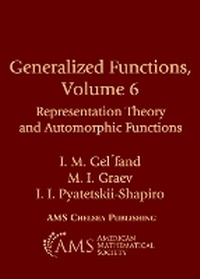 Abbildung von: Generalized Functions, Volume 6 - American Mathematical Society
