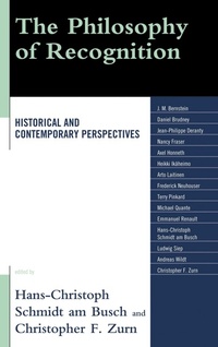 Enlarge image Cover: The Philosophy of Recognition - Lexington Books