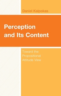 Abbildung von: Perception and Its Content - Lexington Books