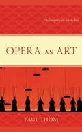 Cover: Opera as Art - Lexington Books