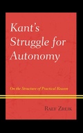 Cover: Kant's Struggle for Autonomy - Lexington Books