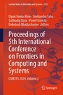 Cover: Proceedings of 5th International Conference on Frontiers in Computing and Systems - Springer Nature Switzerland AG