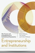 Cover: Entrepreneurship and Institutions - Rowman & Littlefield Publishers