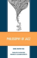 Cover: Philosophy of Jazz - Rowman & Littlefield Publishers