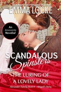 Cover: The Luring of a Lovely Lady (Scandalous Spinsters, #8) - WebMotion