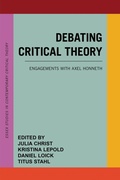 Cover: Debating Critical Theory - Rowman & Littlefield Publishers