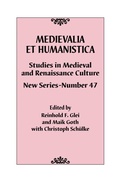 Cover: Medievalia et Humanistica, No. 47 - Rowman & Littlefield Publishers
