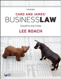 Cover: Card & James' Business Law - OUP Oxford