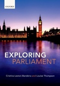 Cover: Exploring Parliament - OUP Oxford