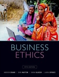 Cover: Business Ethics - OUP Oxford