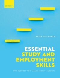 Abbildung von: Essential Study and Employment Skills for Business and Management Students - OUP Oxford