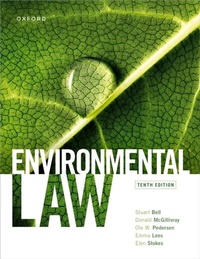 Abbildung von: Environmental Law - OUP Oxford