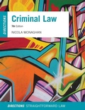 Cover: Criminal Law Directions - OUP Oxford