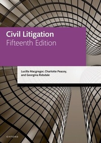 Bild: Civil Litigation - OUP Oxford