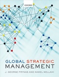 Cover: Global Strategic Management - OUP Oxford
