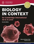 Cover: Biology in Context for Cambridge International AS & A Level - OUP Oxford