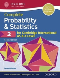 Enlarge image Cover: Complete Probability & Statistics 2 for Cambridge International AS & A Level - OUP Oxford