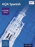 Cover: AQA Spanish A Level Year 2 - OUP Oxford
