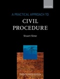 Abbildung von: Practical Approach to Civil Procedure - OUP Oxford