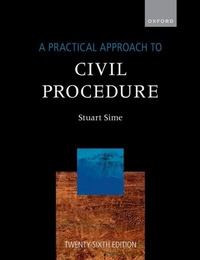 Abbildung von: Practical Approach to Civil Procedure - OUP Oxford