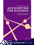 Cover: Accounting for Business - OUP Oxford