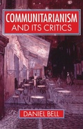 Cover: Communitarianism and its Critics - OUP Oxford