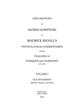 Cover: Explanations of Sacred Scripture in Maurice Nicoll's Psychological Commentaries on the Teaching of Gurdjieff and Ouspensky (1941- 1953) - Lulu.com