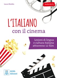 Abbildung von: L'italiano con il cinema - Hueber Verlag