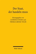 Abbildung von: Der Staat, der handeln muss - Mohr Siebeck
