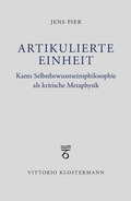 Cover: Artikulierte Einheit - Vittorio Klostermann Verlag