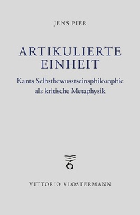 Enlarge image Cover: Artikulierte Einheit - Vittorio Klostermann Verlag