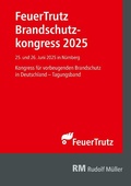 Bild: Tagungsband FeuerTrutz Brandschutzkongress 2025 - E-Book (PDF) - Rudolf M&uuml;ller Verlag