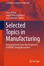 Cover: Selected Topics in Manufacturing - Springer