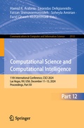 Cover: Computational Science and Computational Intelligence - Springer