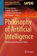 Cover: Philosophy of Artificial Intelligence - Springer