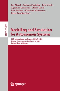 Enlarge image Cover: Modelling and Simulation for Autonomous Systems - Springer