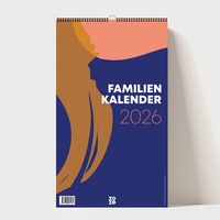 Abbildung von: Der Familienkalender, Wandkalender, Familienplaner 2026 mit 5 Spalten - Nova MD