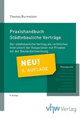 Cover: Praxishandbuch St&auml;dtebauliche Vertr&auml;ge - vhw - Verlag Dienstleistung